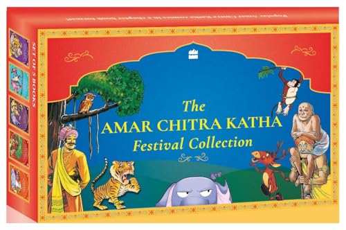 The Amar Chitra Katha Festival Collection Set of 5 books book cover