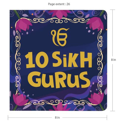 10 Sikh Gurus: Illustrated Stories of the Ten Sikh Gurus | Sikhism for Kids | Teachings, Values & Sikh History I Ages 3+ [Select Learning]