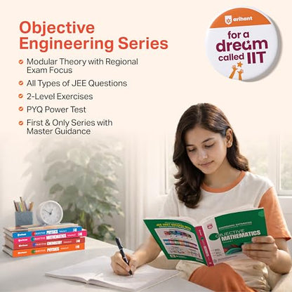 Arihant Objective Physics Volume 1 For JEE 2026-2027 | 3600+ Questions, Modular Theory & REE Plus, PYQ-Based 2-Level Exercises | For JEE Main, BITSAT, MHT-CET & Engineering Entrances | DC Pandey