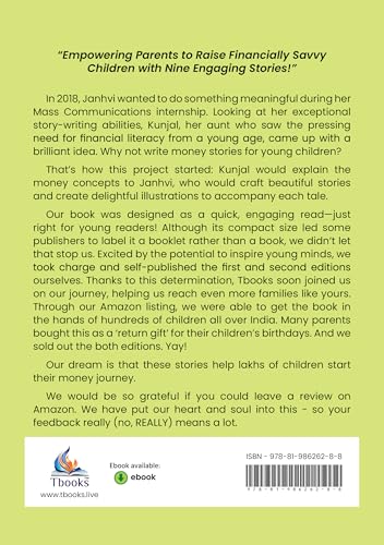 Money Masters- Stories To Make Kids Money Smart, Financial Literacy For Children, Personal Finance, Money Management Its Education, Budgeting, Smart ... Young Minds By Janhvi Langde & Kunjal Shah
