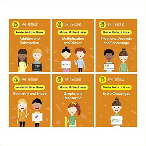 Maths — No Problem! Collection of 6 Workbooks, Ages 9-10 (Key Stage 2) book cover