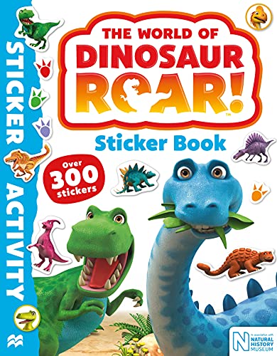 World of Dinosaur Roar! Sticker Book book cover