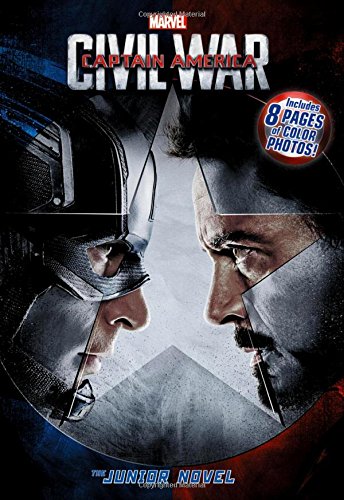 Marvels Captain America: Civil War: The Junior Novel book cover