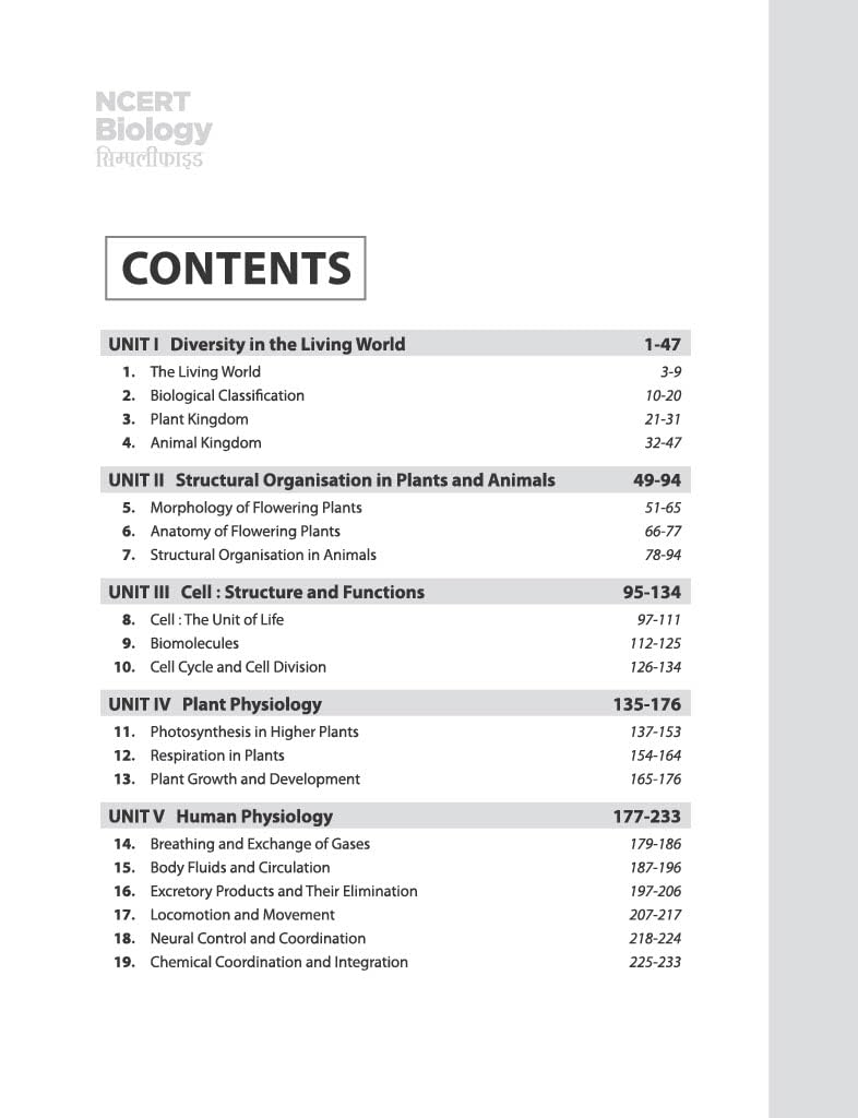 Arihant NCERT Biology Simplified Class 11 | NCERT Reference Book Synced with Rationalised NCERT | NEET Competition Focus, Free Chapterwise Online Tests | For Exam 2026-2027