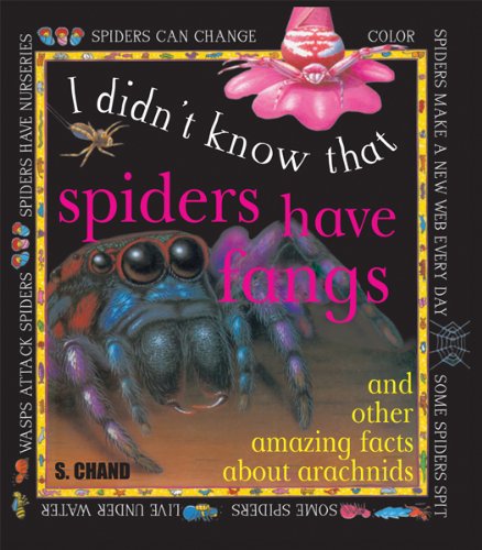 Spiders (I Didnt Know That) book cover