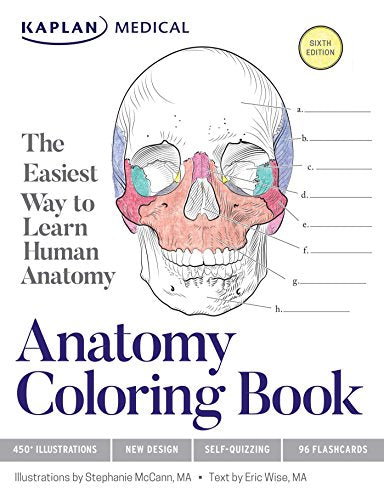 Anatomy Coloring Book book cover