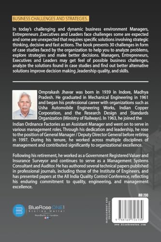 Business Challenges And Strategies (Case Studies For Managers, Entrepreneurs, Executives And Leaders)