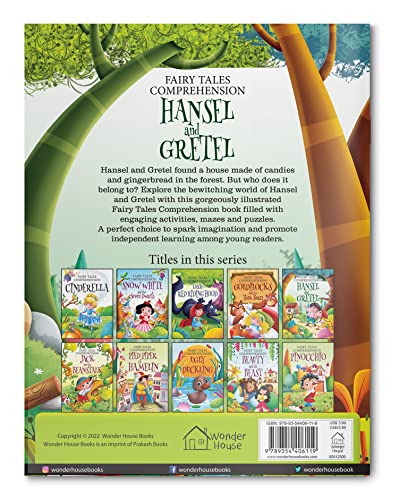 Fairy Tales Comprehension – Hansel and Gretel Build Reading Confidence with Classic Stories | Vocabulary, Questions & Imagination | Ages 5–8 | 2+ Hours of Fun Learning