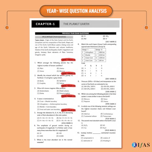 IIT JAM Geology PYQ Book 2027 | Previous Year Solved Papers 11 Years' (2015 to 2026) with Detailed Solutions | Best Seller PYQ for IIT JAM, CUET PG and GATE Geplogy Exams in India | IFAS Publications