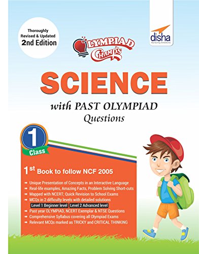 Olympiad Champs Science Class 1 with Past Olympiad Questions 2nd Edition book cover