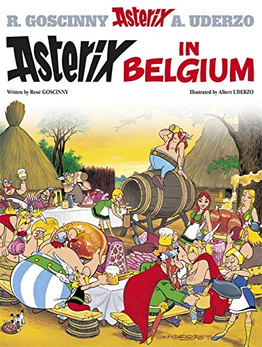 ASTERIX ALBUM 24: ASTERIX IN BELGIUM by Albert Uderzo book cover