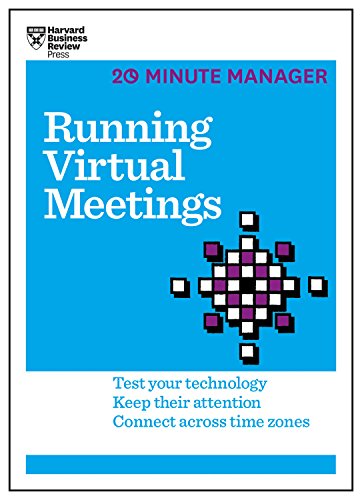 Running Virtual Meetings (HBR 20-Minute Manager Series) book cover