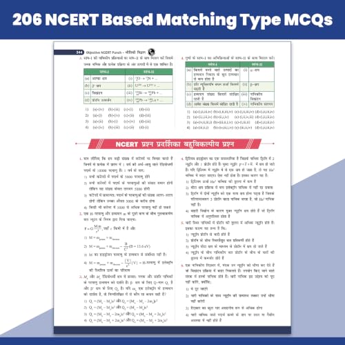 PW Objective NCERT Punch 1.0 Physics Hindi For NEET 2027 By Vishnu Nagar l 3722+ NTA NEET Based MCQs For End Time Preparation