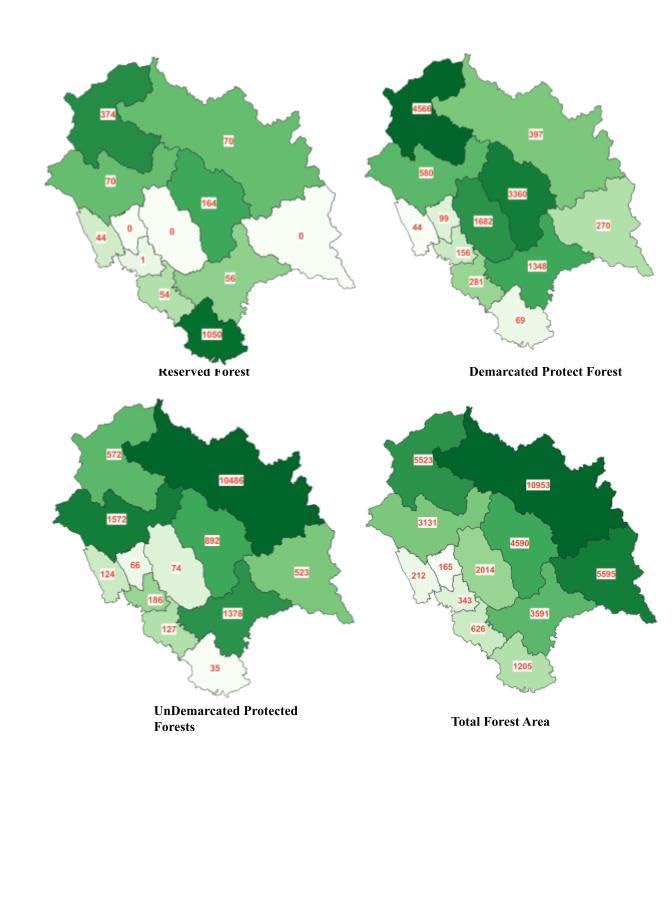Himachal Pradesh Geography Through Maps