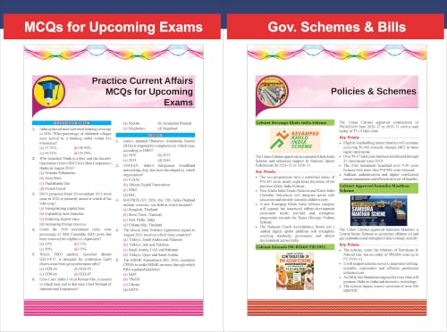 Disha Quarterly Current Affairs 2026 Vol. 3 - July to September for Competitive Exams 10th Edition | General Knowledge/ Awareness | SSC, Bank PO/ Clerk, RRB, UPSC, IAS Prelims & Mains, CDS, NDA