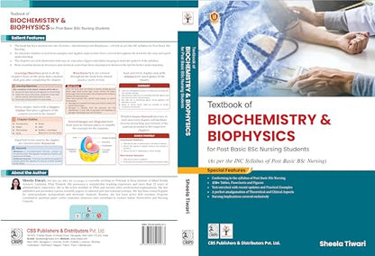Textbook of Biochemistry and Biophysics for Post Basic BSc Nursing Students - 2024