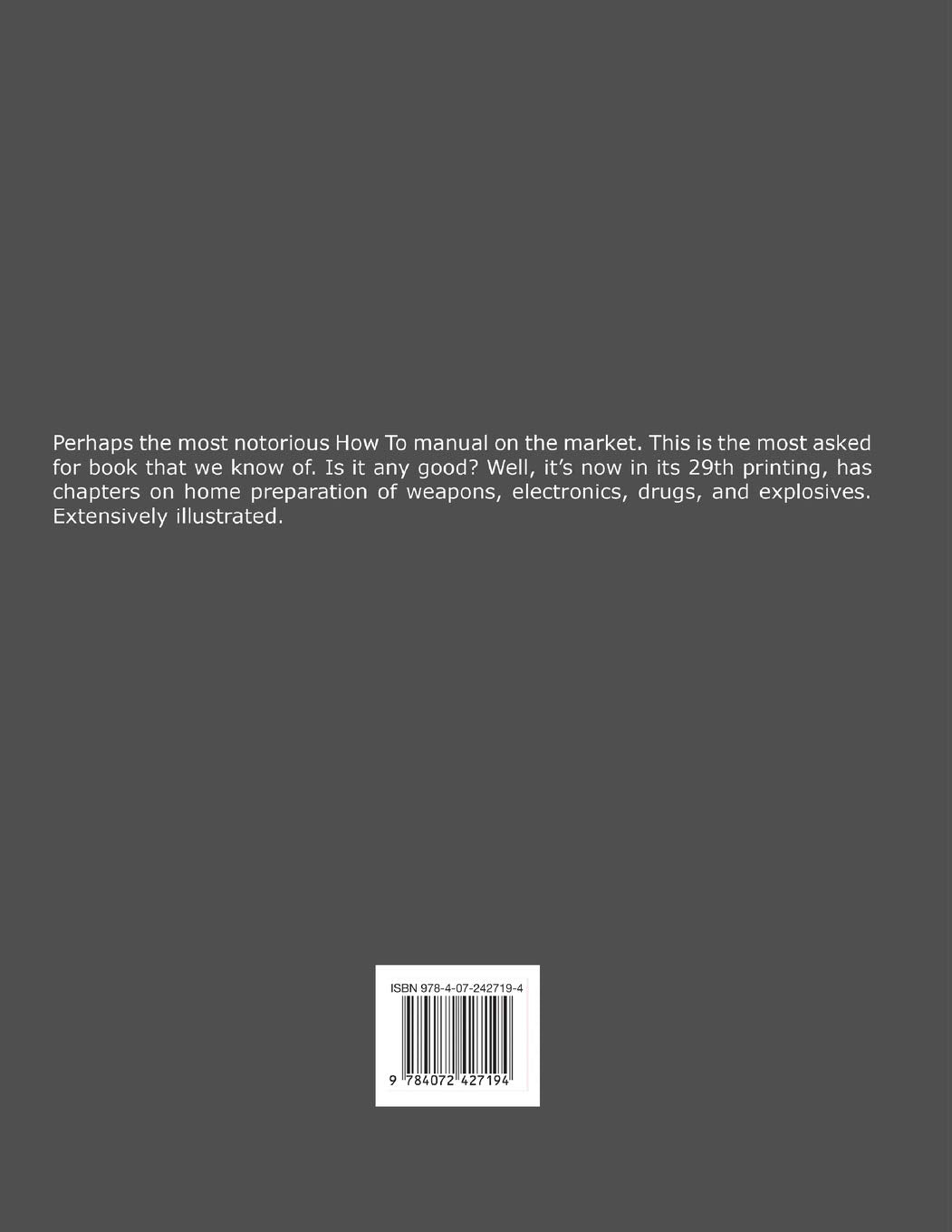 The Anarchist Cookbook 