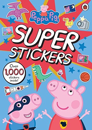 Peppa Pig: Super Stickers Activity Book by Peppa Pig (Author) book cover