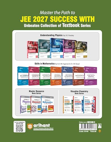 Arihant Navigator Series JEE Main & Advanced 2026-2027 – Mechanics I | 3000+ Problems | Vectors, Calculus, NLM, Projectile, Work & Energy, Circular Motion | 3-Level Exercises with PYQs