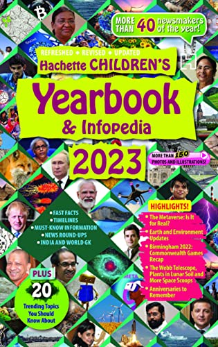 Hachette Childrens Yearbook and Infopedia 2023 book cover