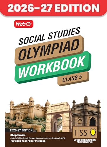 MTG International Social-Studies Olympiad (ISSO) Workbook Class 5 - Chapter-wise MCQs with Achievers Section - SOF Olympiad Books For 2026-27 Exam