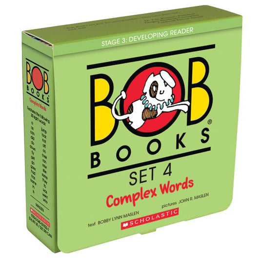 BOB BOOKS #4: COMPLEX WORDS book cover