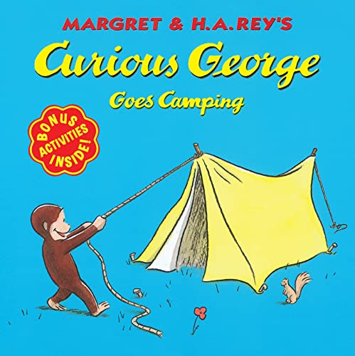 CURIOUS GEORGE GOES CAMPING book cover