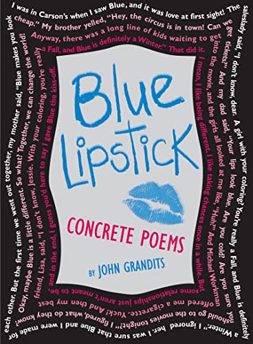 Blue Lipstick: Concrete Poems book cover