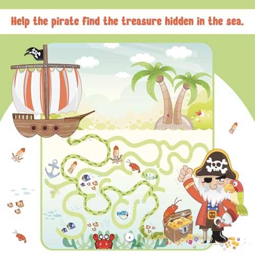 200+ Mazes & Puzzle Activity Book for Kids Ages 3-7, Fun and Challenging Picture Puzzles with 500+ Free Printable Worksheets & Parenting Tips