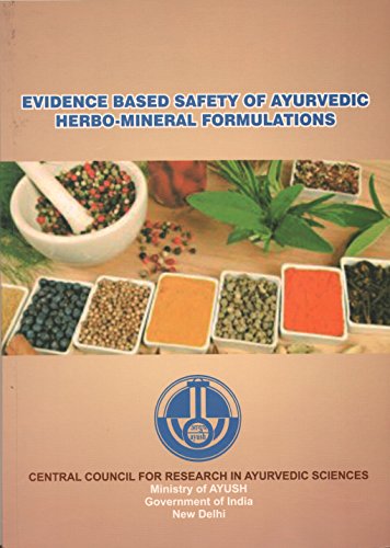 Evidence Based Safety of Ayurvedic Herbo-Mineral Formulations  book cover