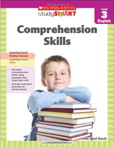 Study Smart Comprehension Skills (Level - 3) (Scholastic Studysmart) by Scholastic Inc (Contributor) book cover