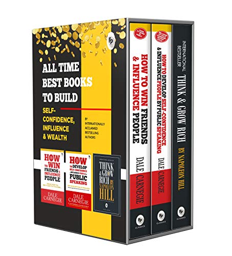 All Time Best Books To Build Self-Confidence, Influence & Wealth (Box Set of 3 Books) - Fingerprint! book cover