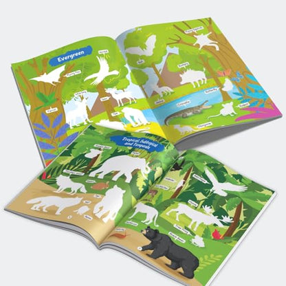 My First Sticker Book - Jungle - Activity Book for Kids - Stickers for Children - Age 3+ Years