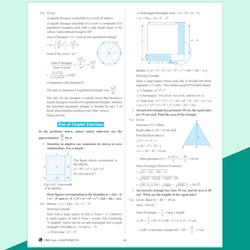 PW New NCERT Class 9 Maths Ganita Manjari Part 1 Textbook Solutions with Mind Maps 2026-27 | Revision Book, Solved NCERT Intext Solutions and End Exercises