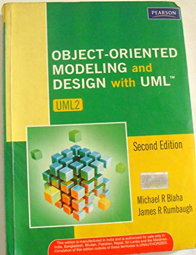 Object Oriented Modeling Design With Uml, 2e book cover