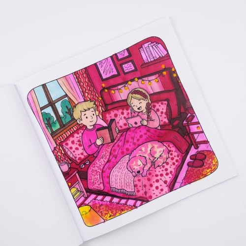 The Hummingbird Cozy Moments: A Cozy Coloring Book for All Ages Featuring Family, Friendship, Mother-Daughter Scenes, Hygge, Slow Living & Heartwarming Everyday Rituals (Cozy Travel Book Series)