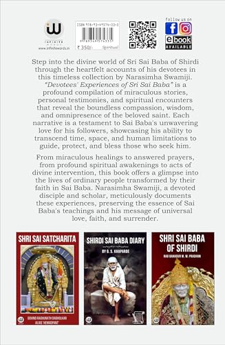 Devotees Experiences Of Sai Sai Baba | H.H Narasimha Swamiji | Book in English Edition | Shri Saibaba Satcharitra | Shree Sai Baba Samartha Satcharita ... Sairam Shraddha Saburi Sabka Malik Ek