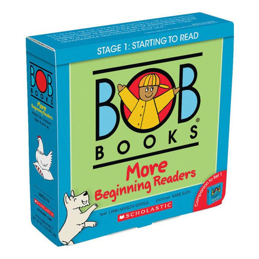 BOB BOOKS: MORE BEGINNING READERS book cover