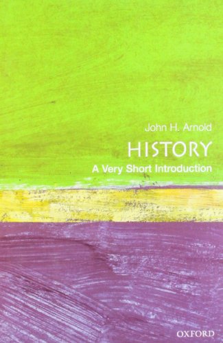 History (Very Short Introductions) book cover