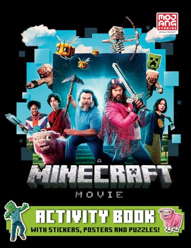 A Minecraft Movie: Activity Book: Go on an adventure through the worlds of A Minecraft Movie with this official activity book – packed with puzzles and things to do!