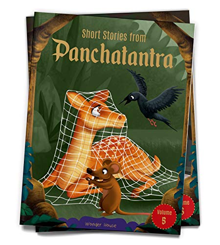 Short Stories From Panchatantra - Volume 5: Abridged Illustrated Stories For Children (With Morals) book cover