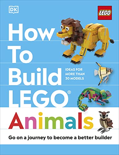 How to Build LEGO Animals book cover