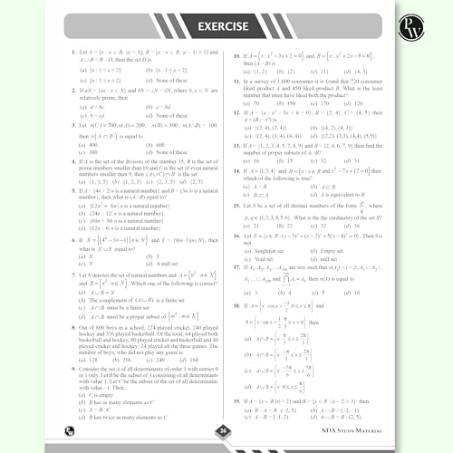 PW Shaurya NDA Book 2026 – NDA/NA Mathematics | Latest 2025 Solved Paper | Chapterwise Theory, Solved Examples, Practice Exercises | For National Defence Academy & Naval Academy