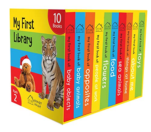My First Library Pack 2: Boxset of 10 Board Books For Kids book cover