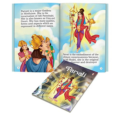 My First Goddesses (Illustrated) (Set of 5 Books) - Story Books for Kids - Parvati, Lakshmi, Saraswati, Indrani, Durga - Read Aloud to Infants, Toddlers