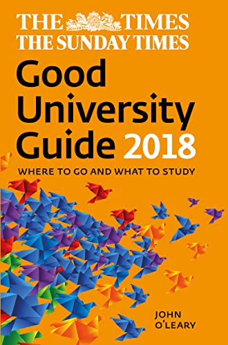 The Times Good University Guide 2018 book cover