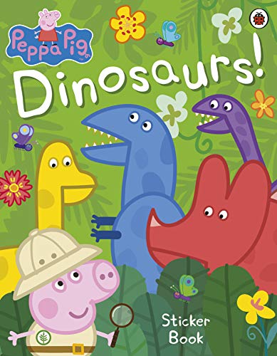 Peppa Pig: Dinosaurs! Sticker Book book cover