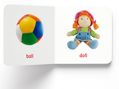 My First Book of Baby Objects | First Everyday Objects Board Book for Babies, Toddlers & Preschoolers | Learn About Common Baby Items with Bright Pictures | Early Learning Book for Kids Ages 0-3 Years