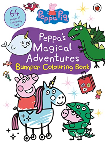 Peppas Magical Adventures Bumper Colouring Book book cover
