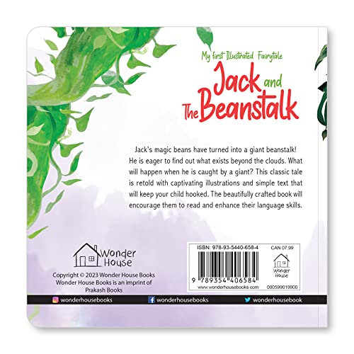 My first Illustrated Fairytale Board Book - Jack and the Beanstalk Board Book